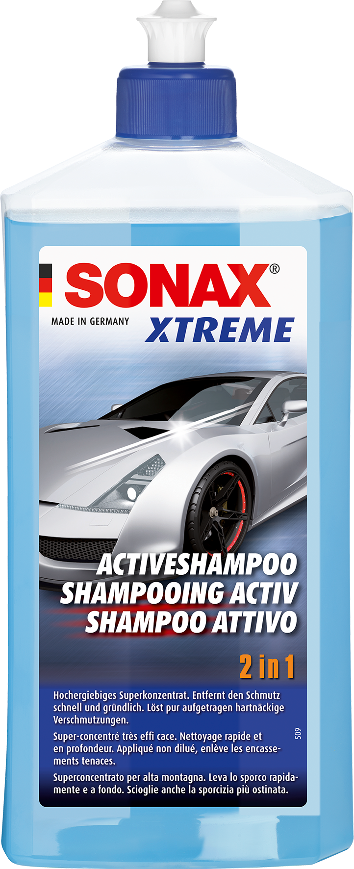 Bilschampo SONAX XTREME Active Shampoo 2in1 500ml