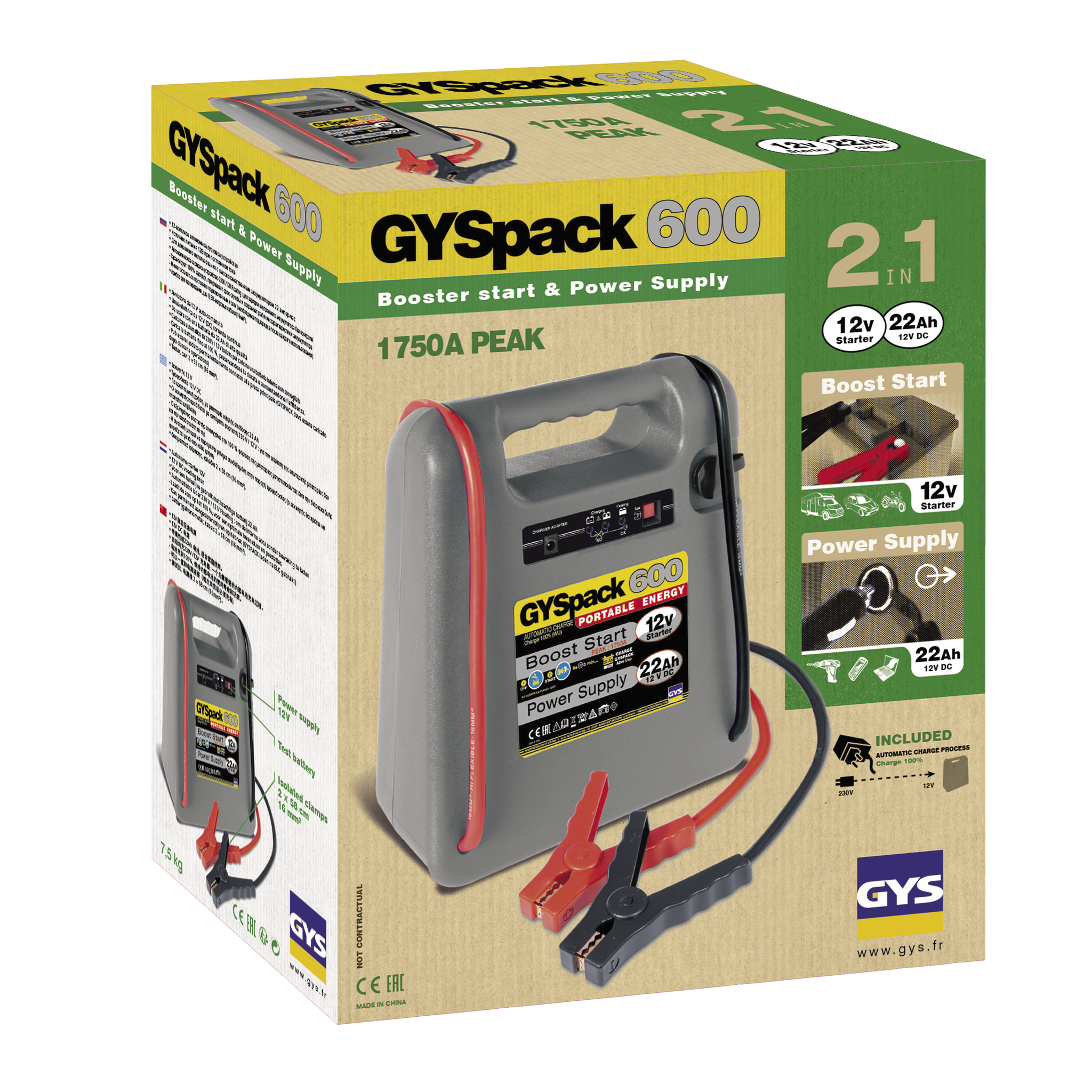 Booster GYS Gyspack 600