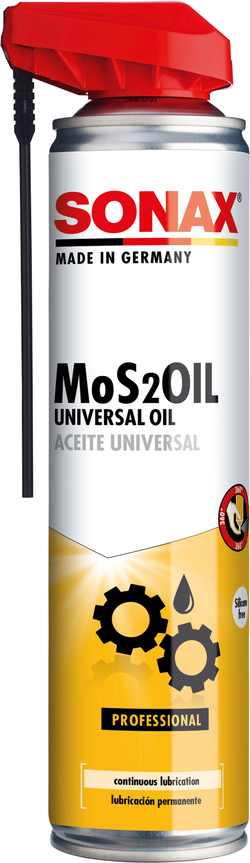 Universalsmörjmedel SONAX MoS2Oil EasySpray 400ml