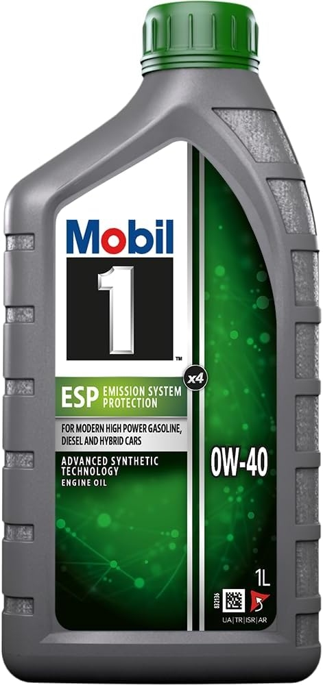 Motorolja MOBIL 0W40 ESP X4 1L