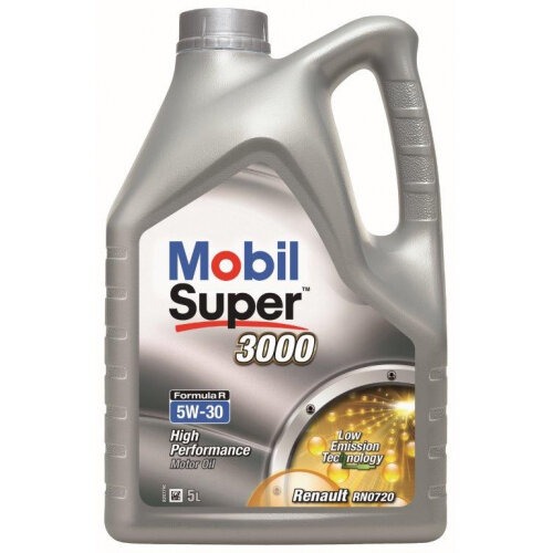 Motorolja MOBIL 5W30 SUPER 3000 FORMULA R 5L