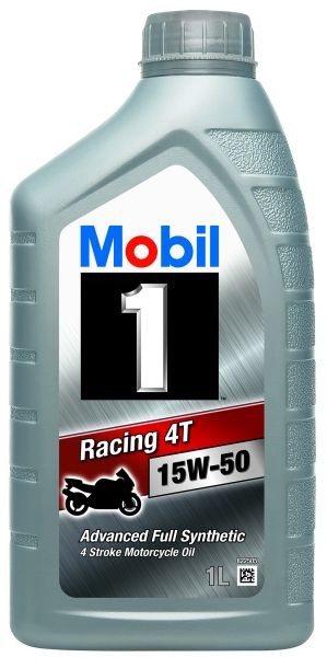 Motorolja MOBIL 15W50 RACING 4T 1L