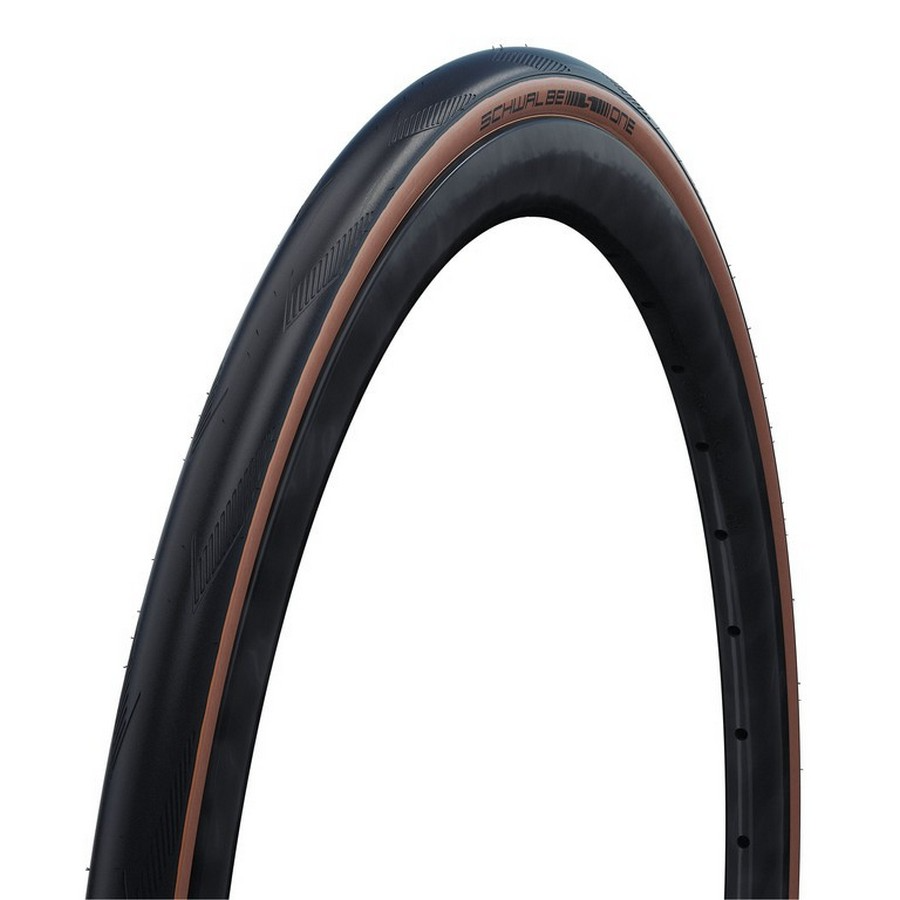 Polkupyörän rengas SCHWALBE One Tubeless 28-622 Bronze Sidewall