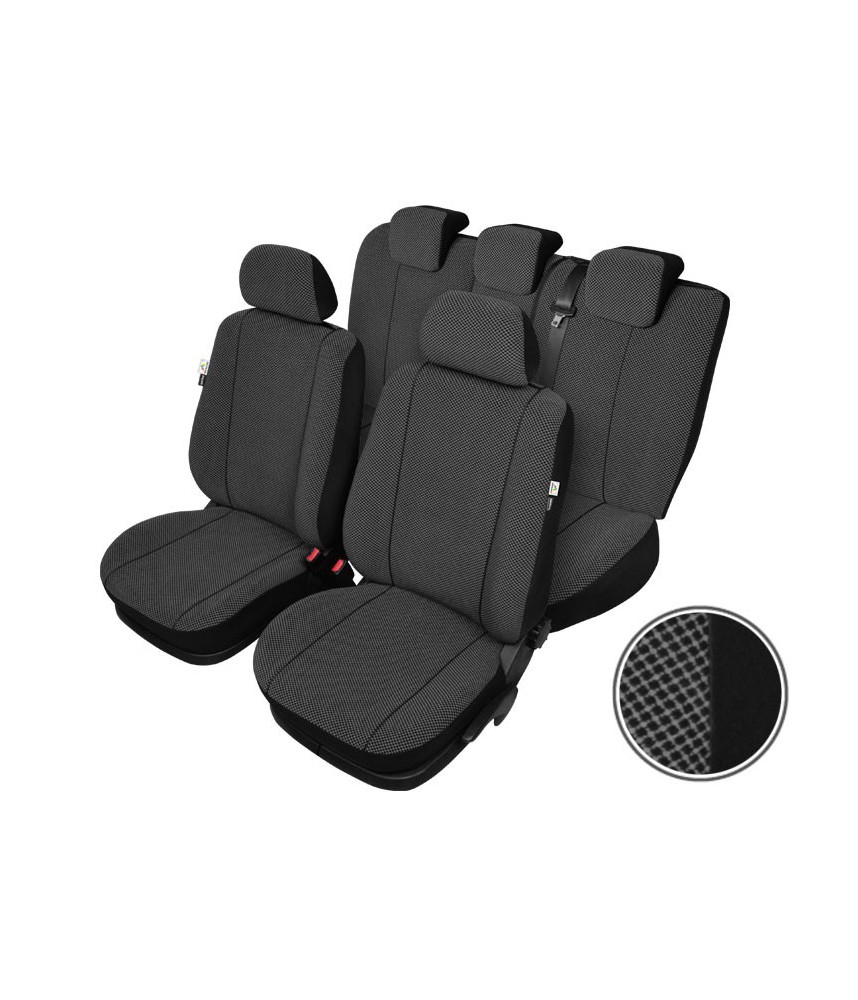 Funda para asiento de coche KEGEL-BLAZUSIAK Scotland fit MLR grey rear