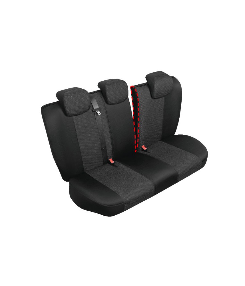 Funda para asiento de coche KEGEL-BLAZUSIAK Ares fit LXLR black rear