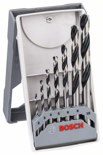 Bosch 2608577347 Drill Bit Set, Metal, 7Pcs