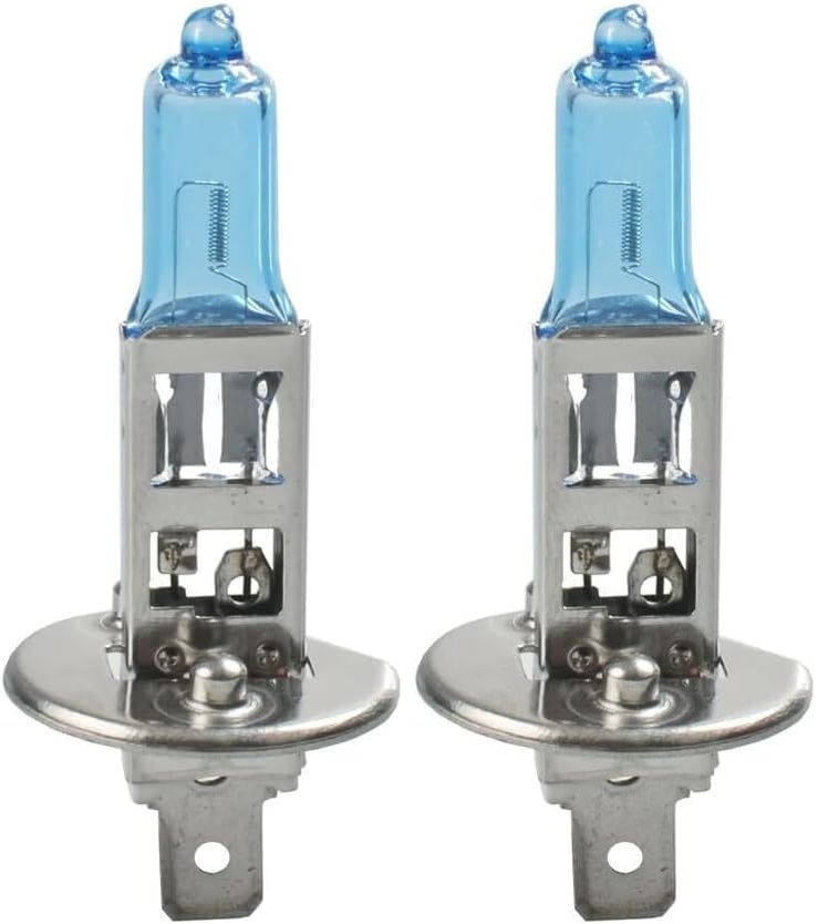 Halogenlampa M-TECH Powertec SuperWhite H1 bulb 12V DUO
