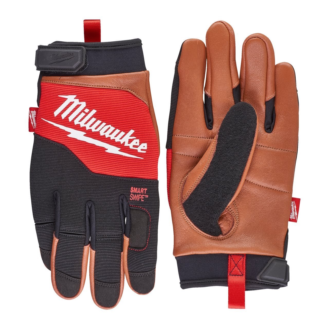 Handskar MILWAUKEE Hybrid Leather Gloves 10/XL