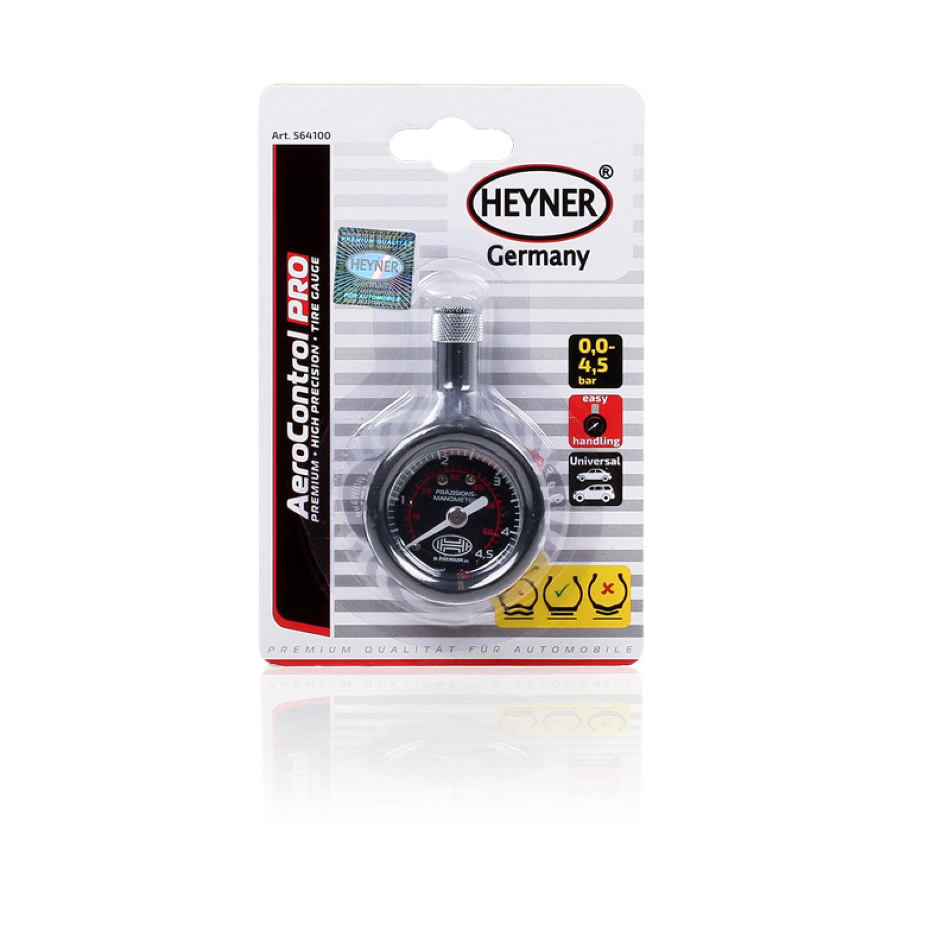 Medidor de presión de neumáticos HEYNER Aero Control PRO
