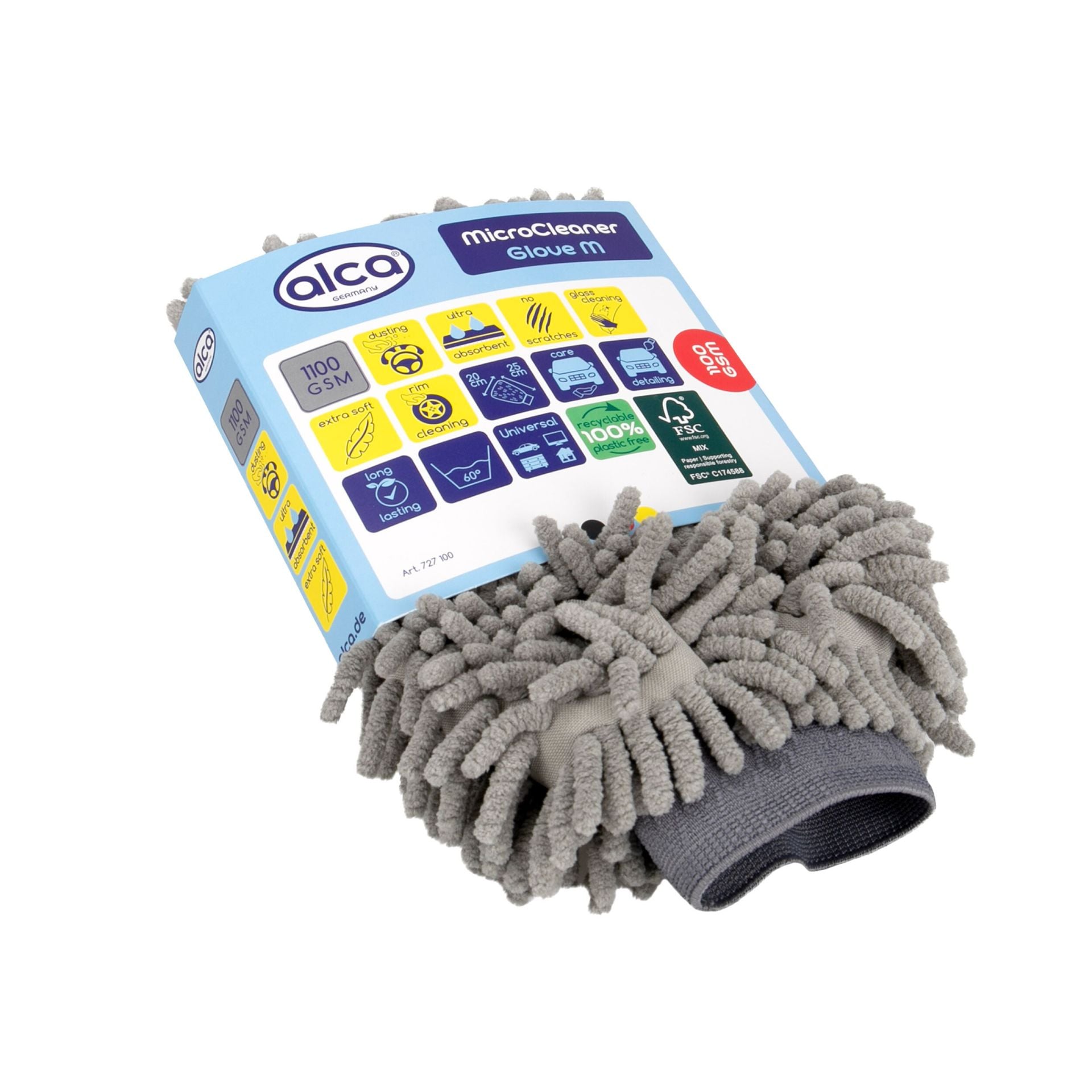 Guante de microfibra ALCA MicroCleaner Glove M 727100
