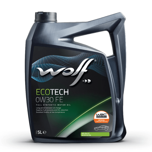 Moottoriöljy WOLF ECOTECH 0W30 FE 5L