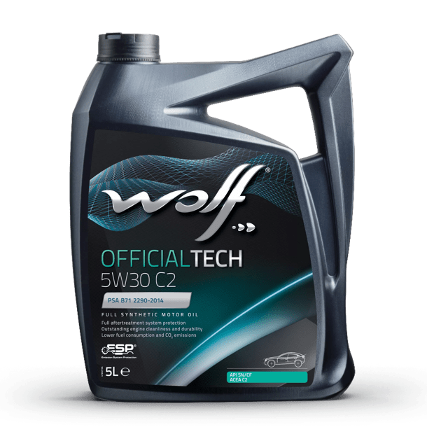 Motorolja WOLF OFFICIALTECH 5W30 C2 5L