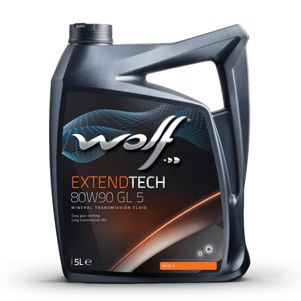 Vaihteistoöljy WOLF EXTENDTECH 80W90 GL 5 5L