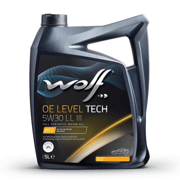 Motorolja WOLF OE LEVELTECH 5W30 LL III 5L