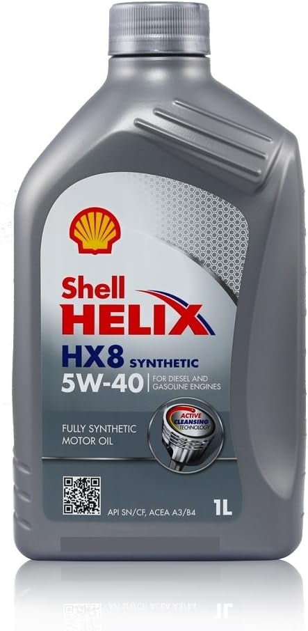 Moottoriöljy SHELL HELIX HX8 5W40 1L