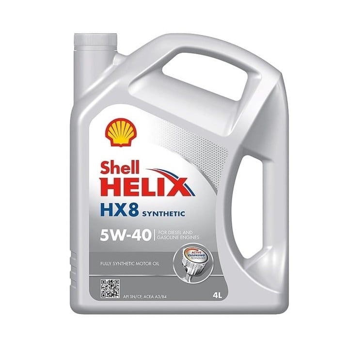 Moottoriöljy SHELL HELIX HX8 5W40 4L