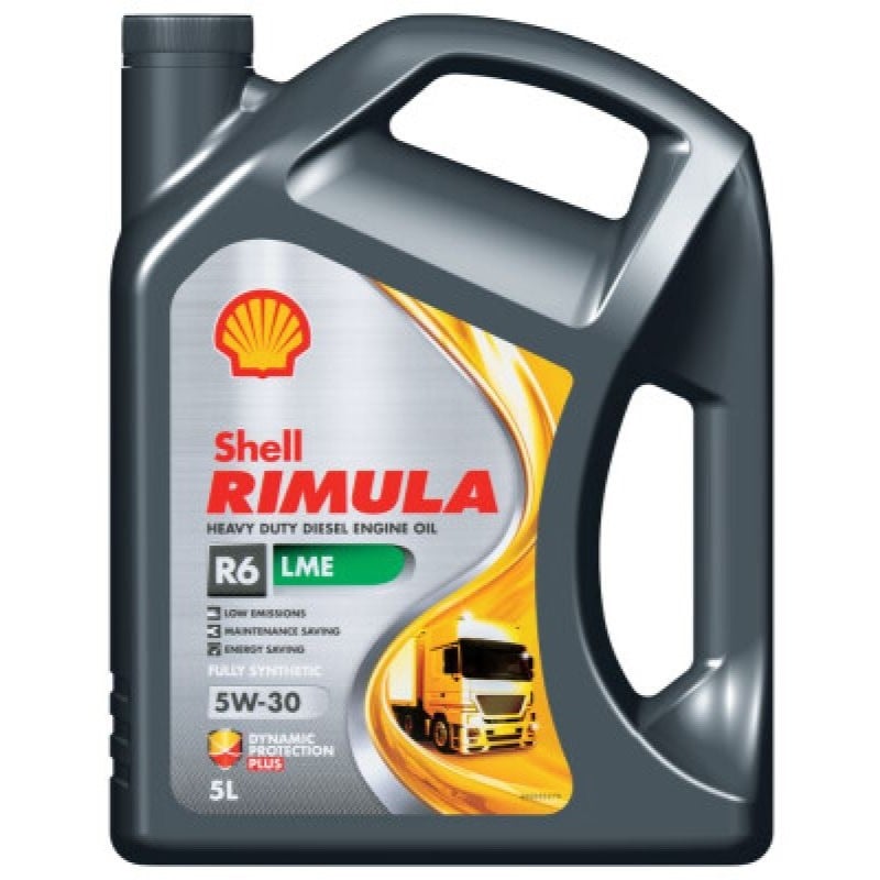 Moottoriöljy SHELL RIMULA R6 LME 5W30 5L