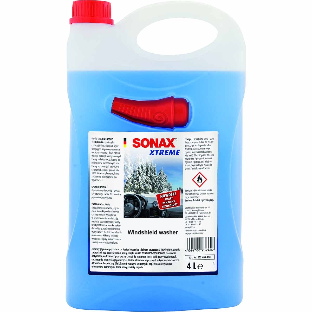 Spylevæske SONAX Nano Extreme Winter 4l