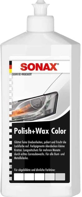 polish SONAX Polish + Wax Color White 500ml