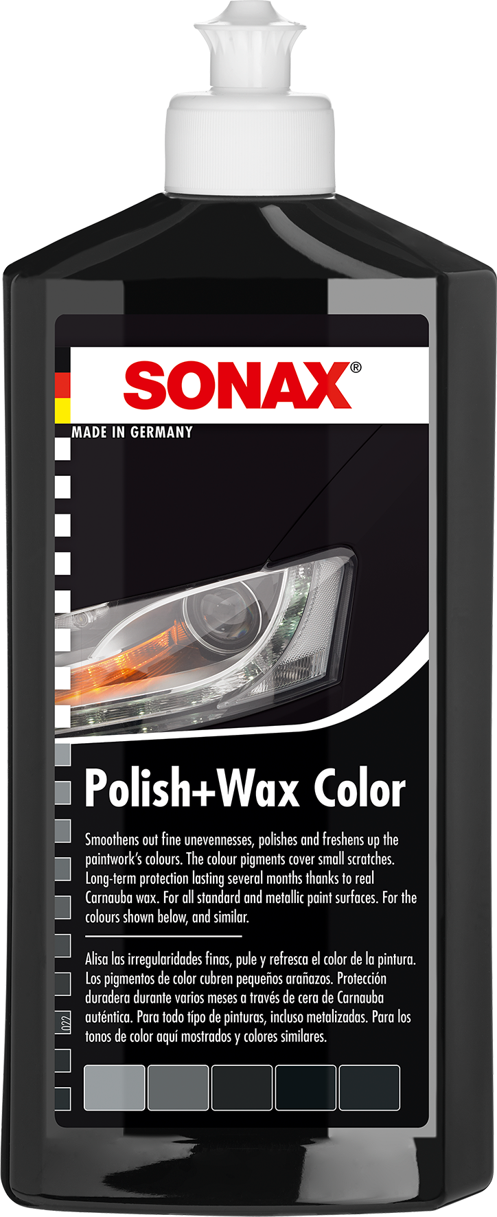 polish SONAX Polish + Wax Color Black 250ml