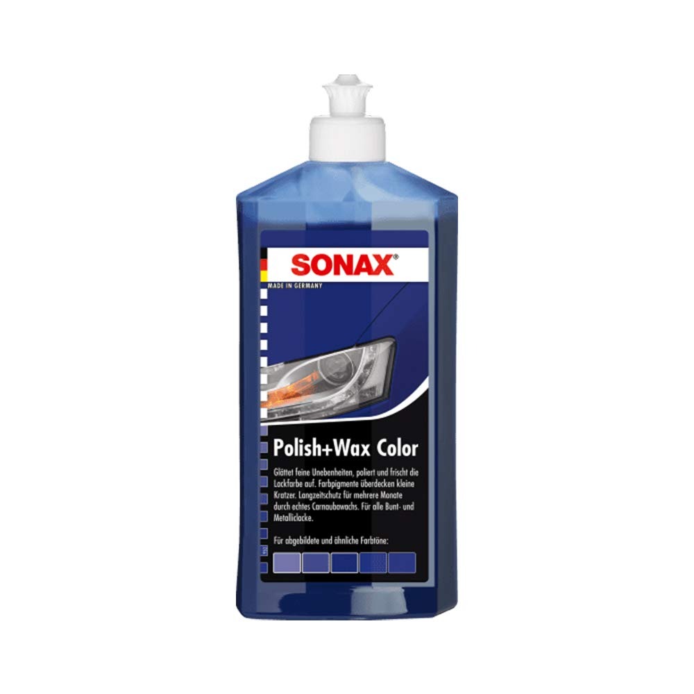 polish SONAX Polish + Wax Color Blue 500ml