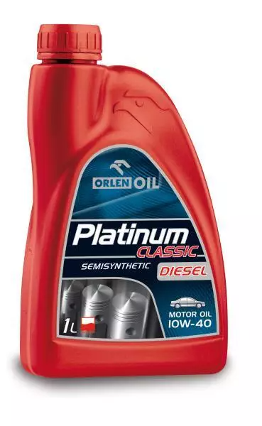 Moottoriöljy ORLEN PLATINUM CLASSIC DIESEL SEMISYNTHETIC 10W-40 1L