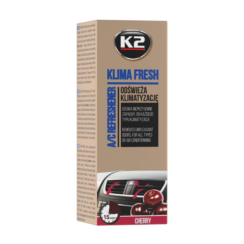 Rengöringsmedel, klimatanläggning K2 Klima Fresh Cherry 150ml