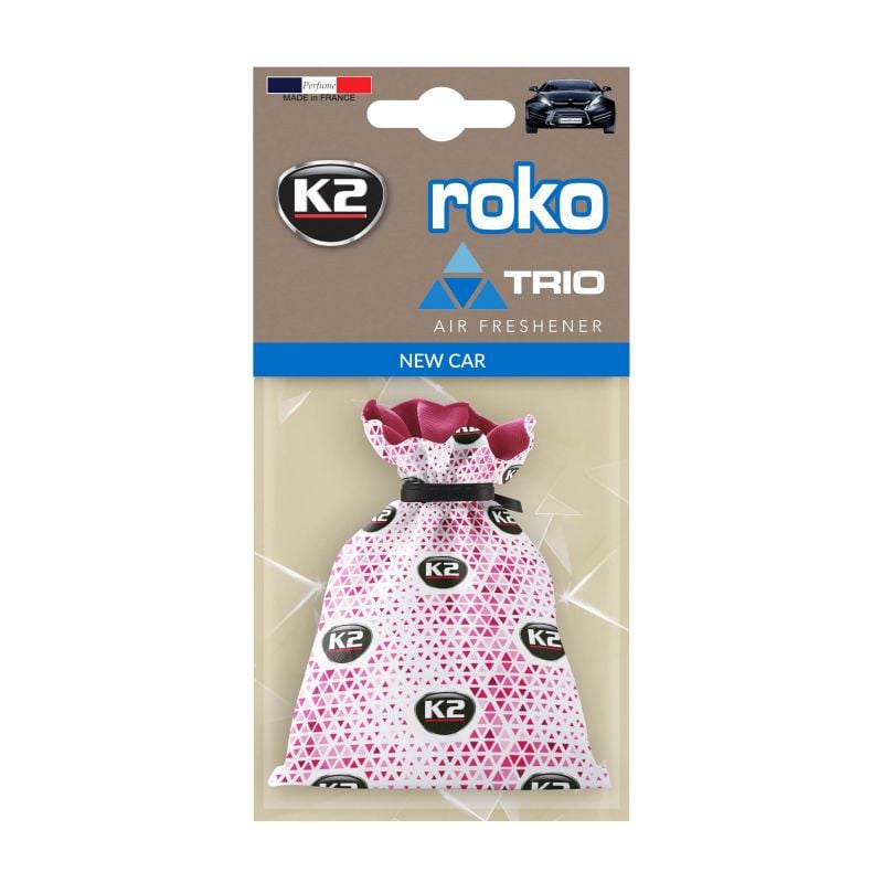 Luftfräschare K2 Roko Trio New car 25g