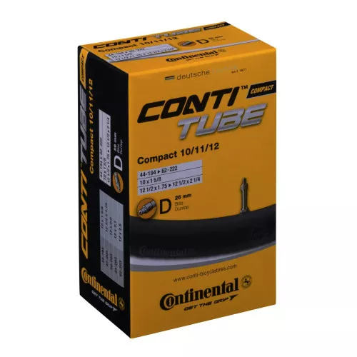 Cykelslang Continental Compact 10/11/12 Dunlop 26