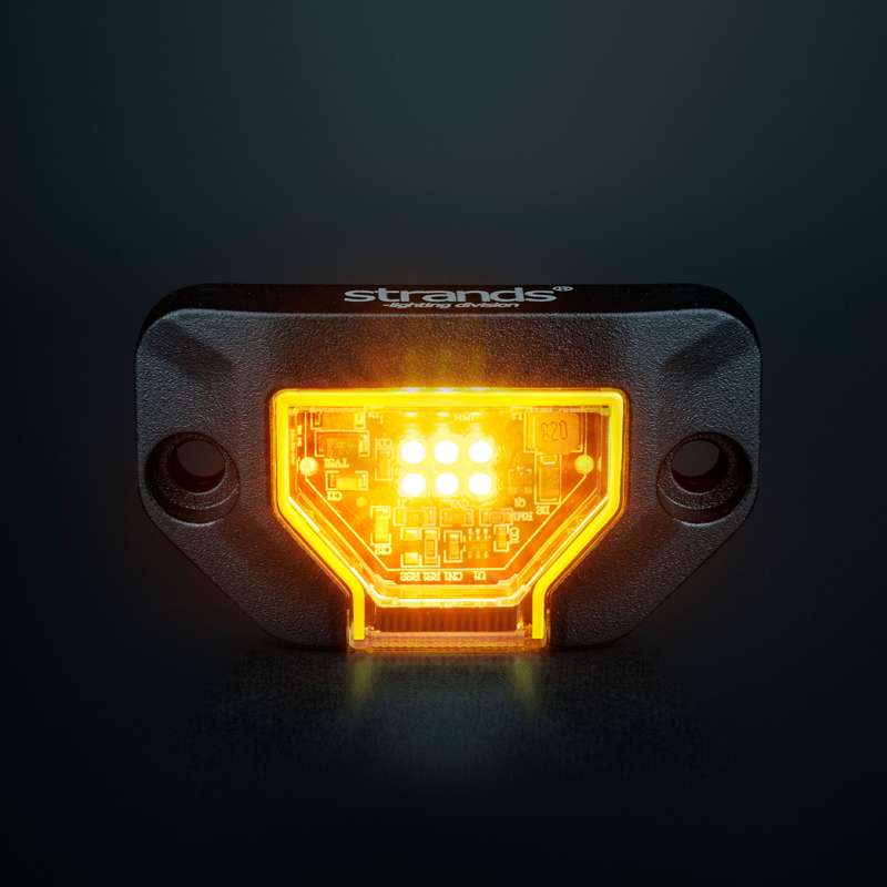 Lámpara de trabajo STRANDS Unity Rock Light Amber