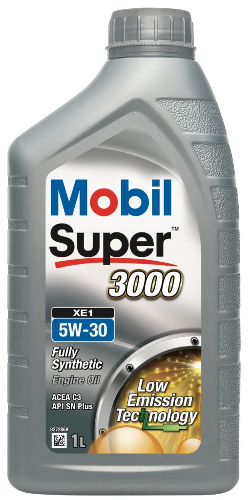 Moottoriöljy MOBIL 5W30 SUPER 3000 XE1 1L