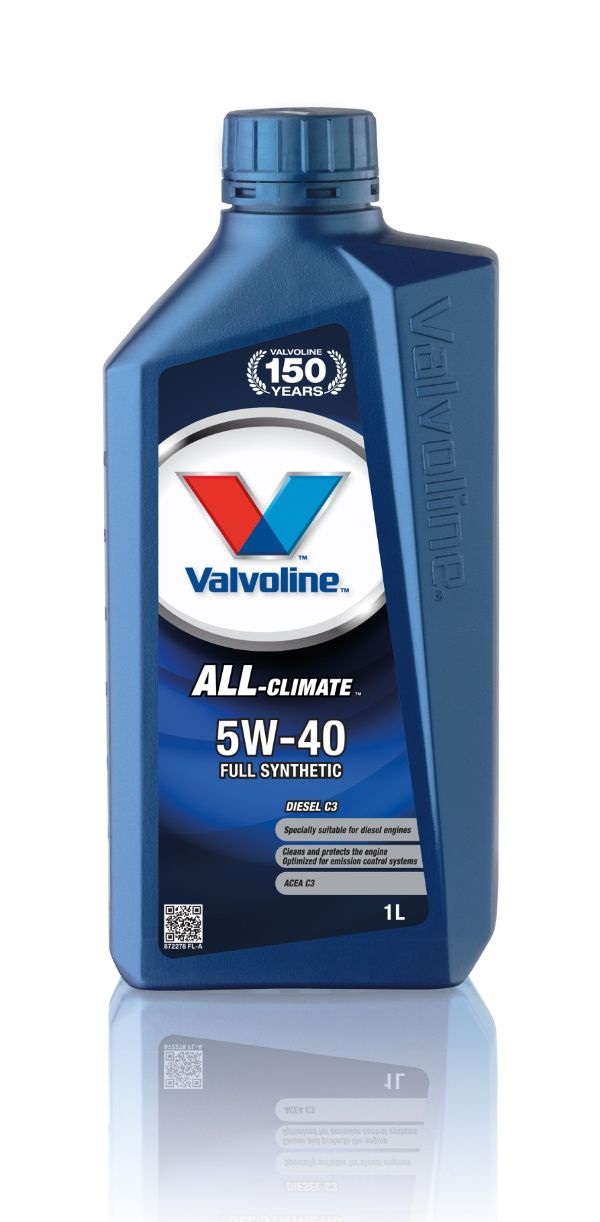 Motorolja VALVOLINE 5W40 ALL CLIMATE C3 1L