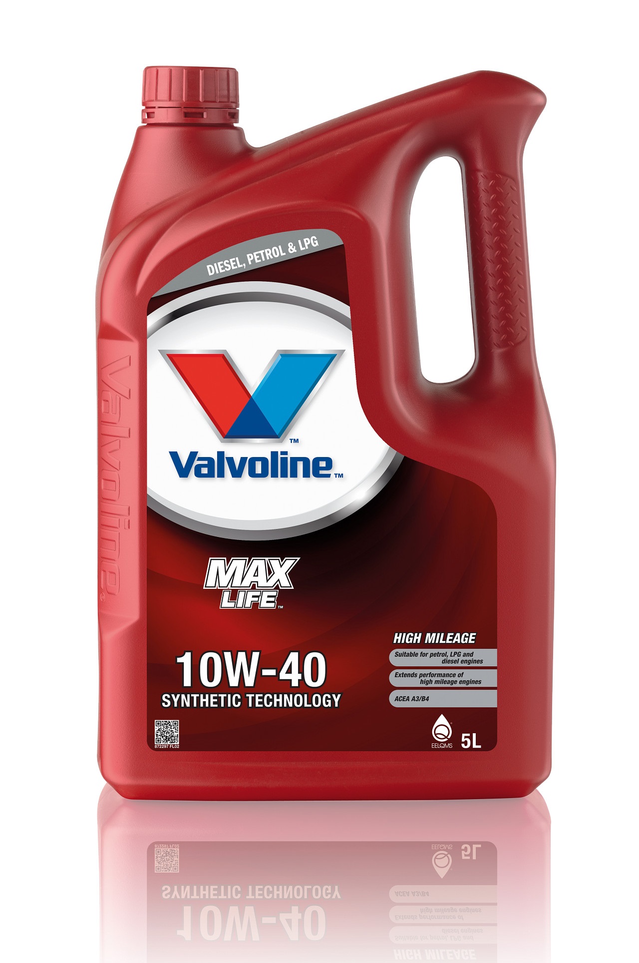 Moottoriöljy VALVOLINE 10W40 MAXLIFE B4 5L