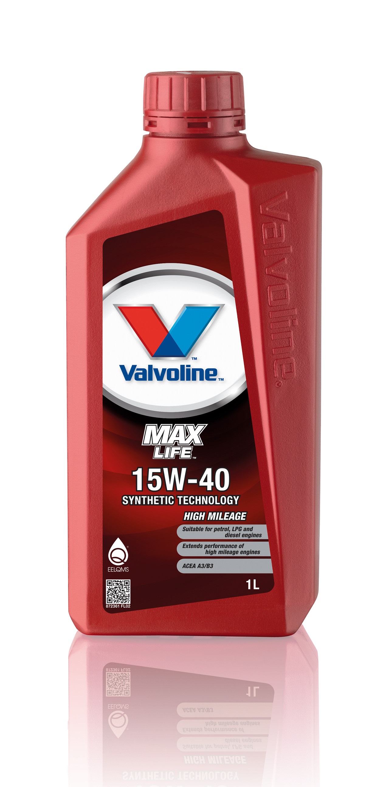 Moottoriöljy VALVOLINE 15W40 MAXLIFE 1L