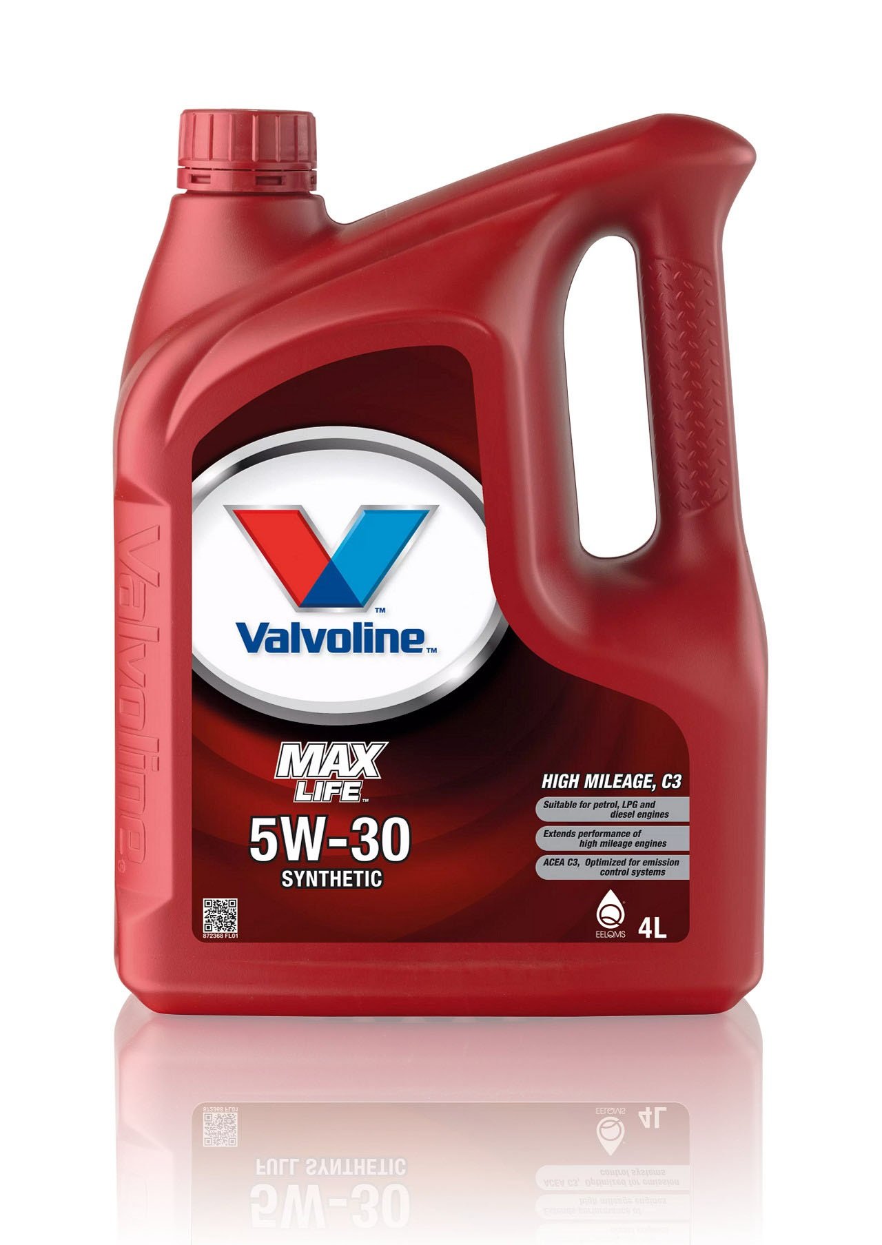 Moottoriöljy VALVOLINE 5W30 MAXLIFE C3 4L