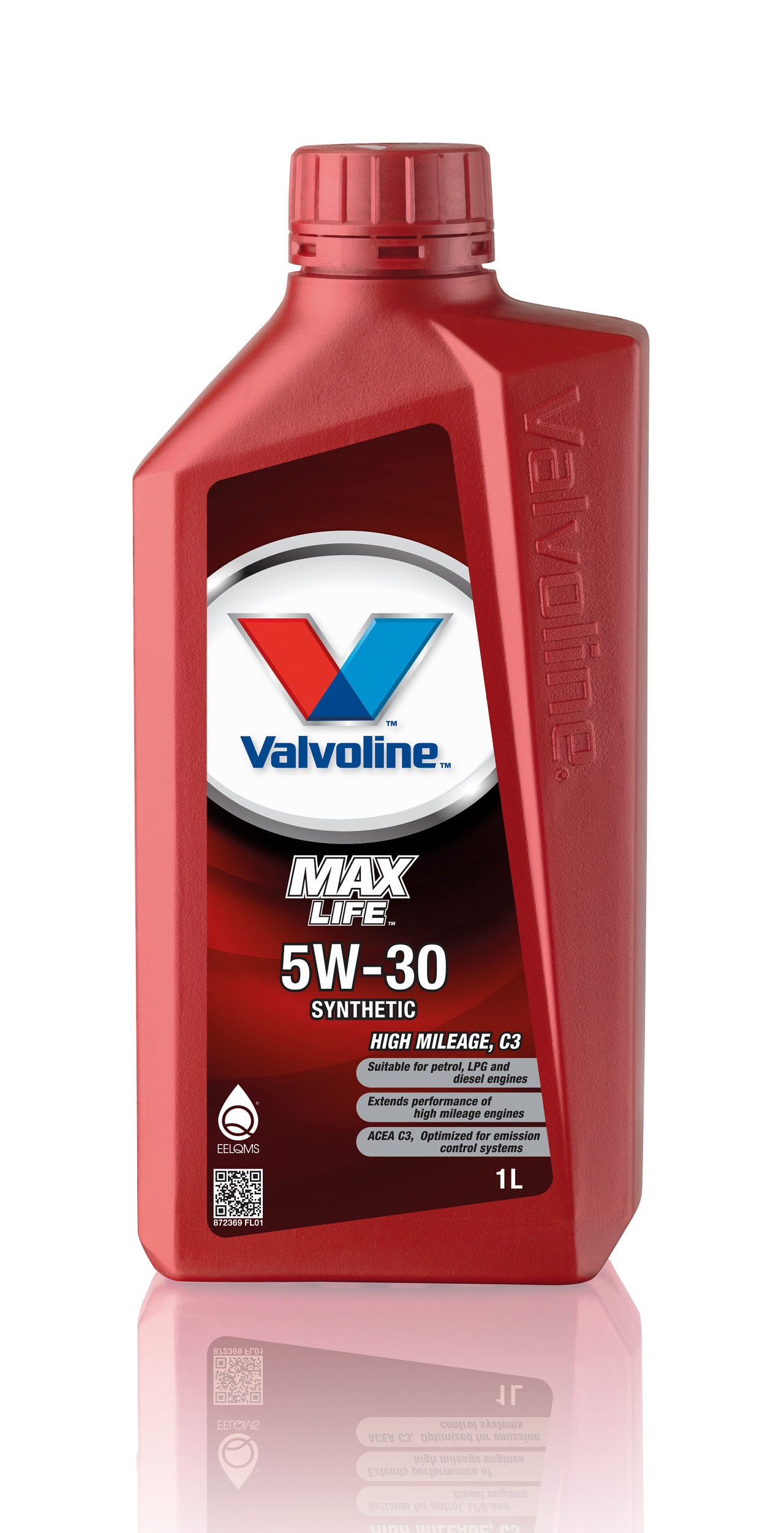 Moottoriöljy VALVOLINE 5W30 MAXLIFE C3, SN 1L