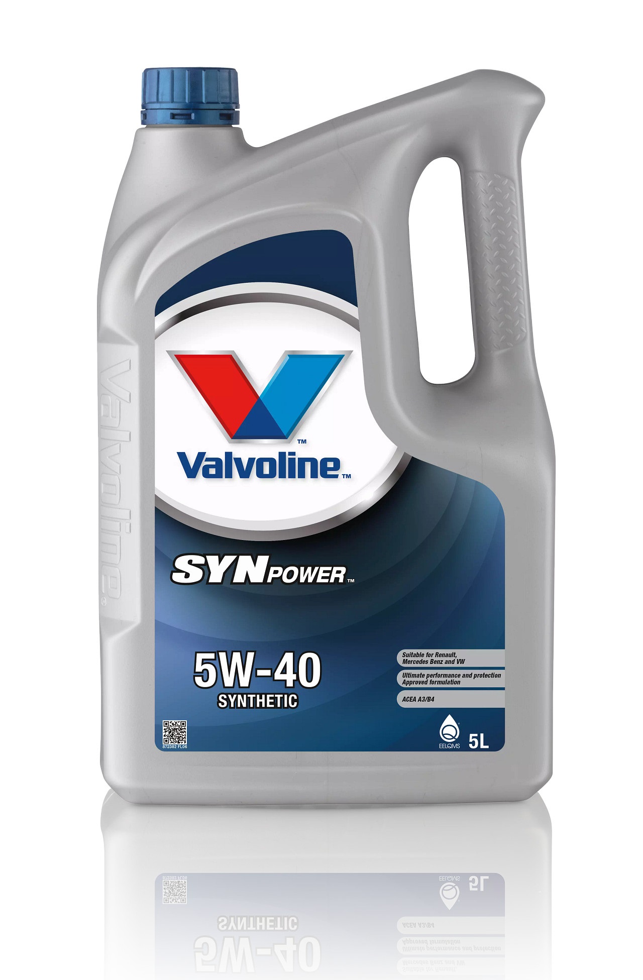 Moottoriöljy VALVOLINE 5W40 SYNPOWER A3/B4 5L