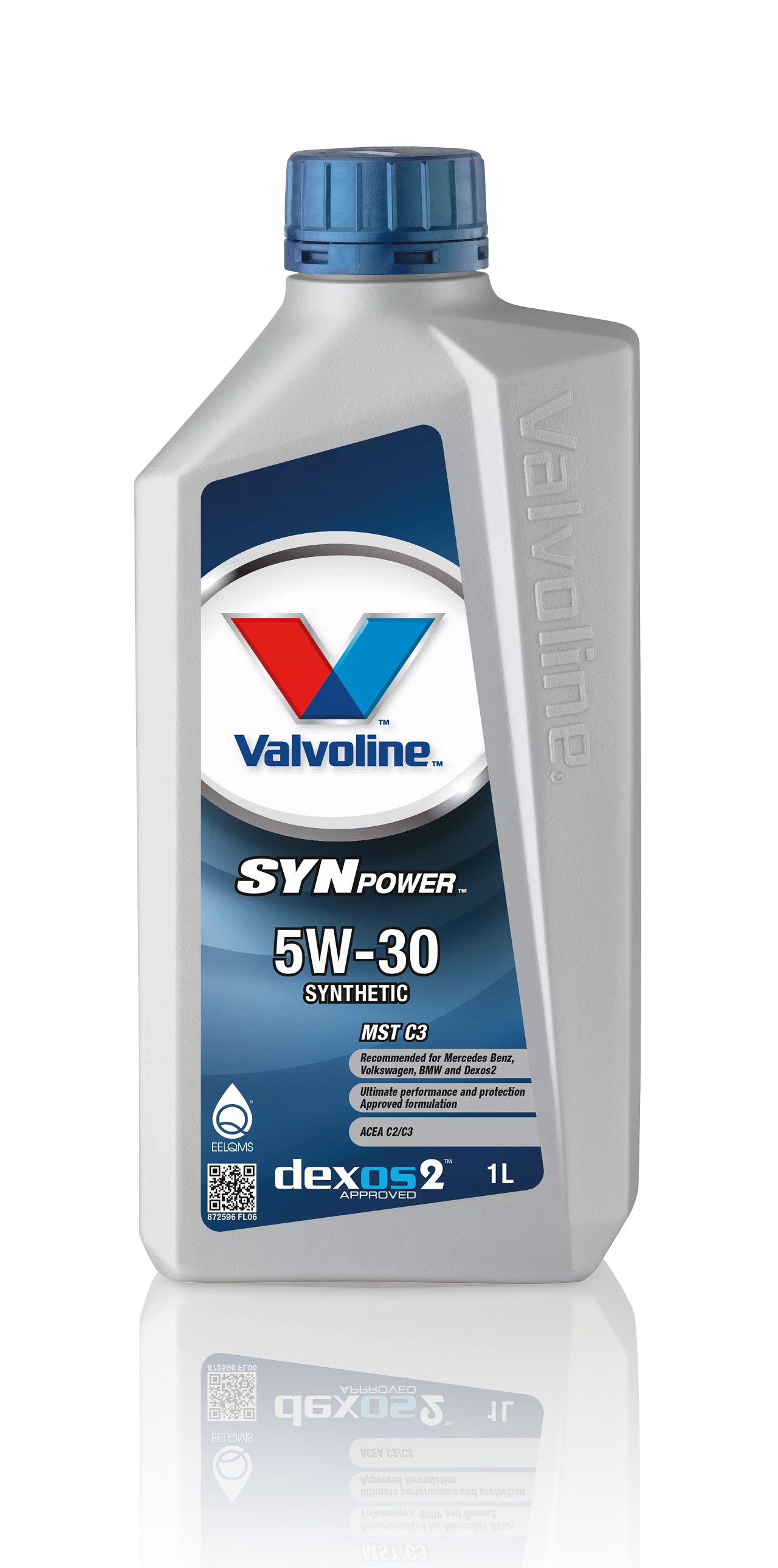 Moottoriöljy VALVOLINE 5W30 SYNPOWER MST C3 1L