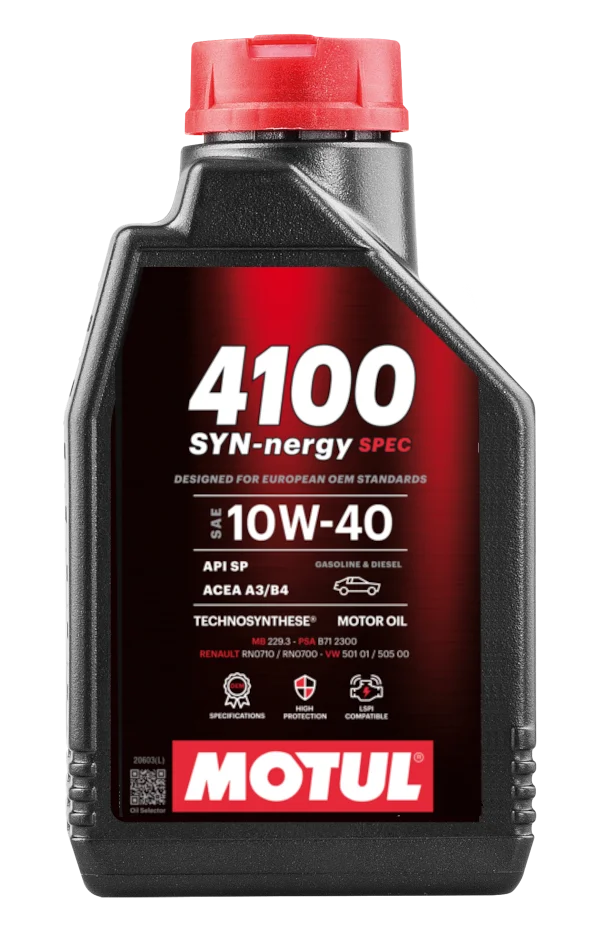 Motorolje MOTUL 4100 SYN-NERGY 10W40 1L