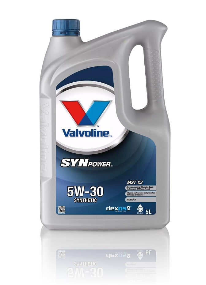 Moottoriöljy VALVOLINE 5W30 SYNPOWER MST C3 5L