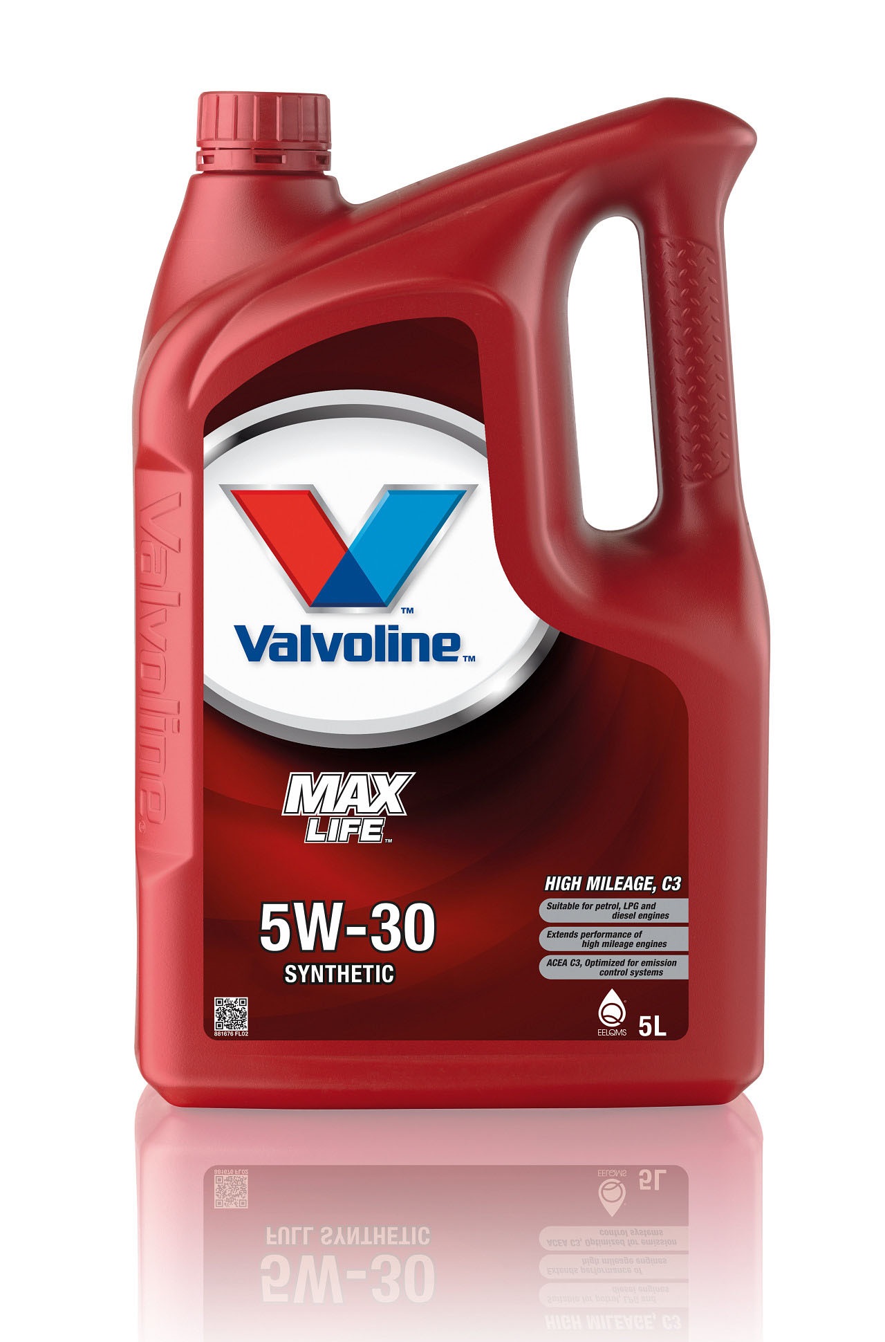 Moottoriöljy VALVOLINE 5W30 MAXLIFE C3 5L