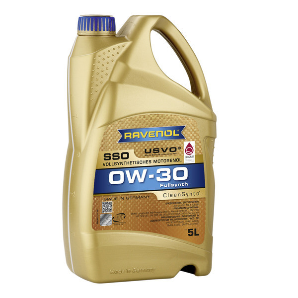 Moottoriöljy RAVENOL SSO 0W30 5L