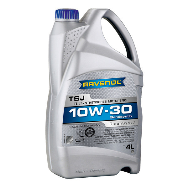 Moottoriöljy RAVENOL TSJ 10W30 4L