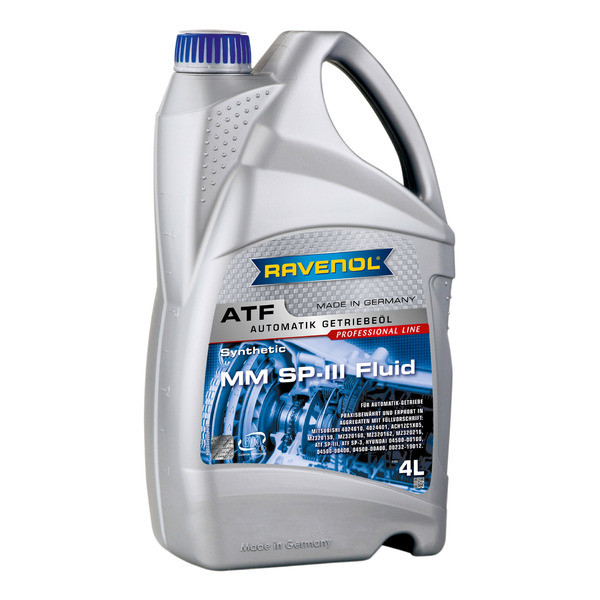 Automatväxellådsolja RAVENOL ATF MM SP-III Fluid 4L