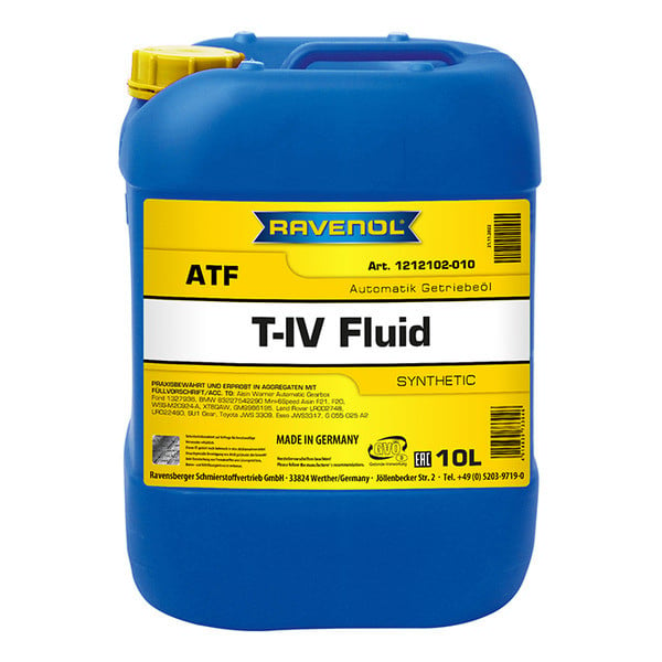 Automatväxellådsolja RAVENOL ATF T-IV Fluid 10L