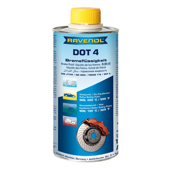 Jarruneste RAVENOL DOT 4 500ML