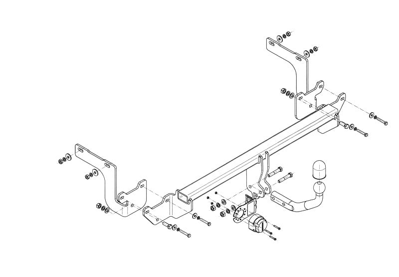 Dragkrok STEINHOF C049 CITROEN C4 GRAND PICASSO