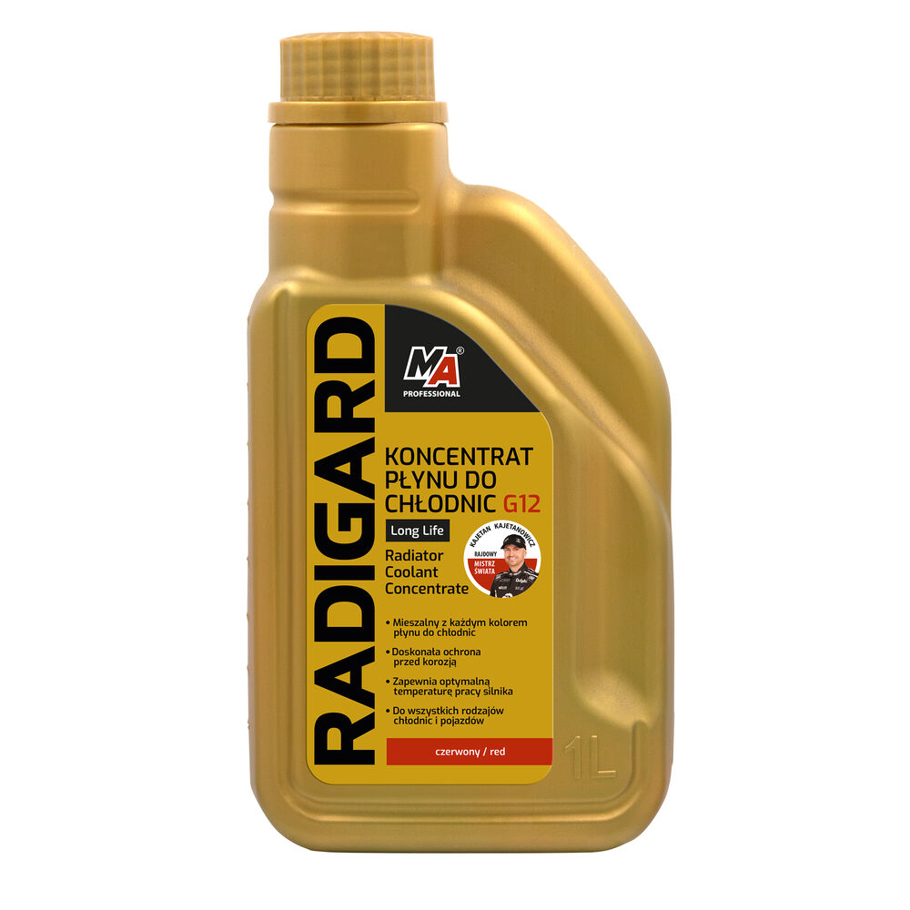 Antigel MA PROFESSIONAL RADIGARD G12 RED CONCENTRATE 1L