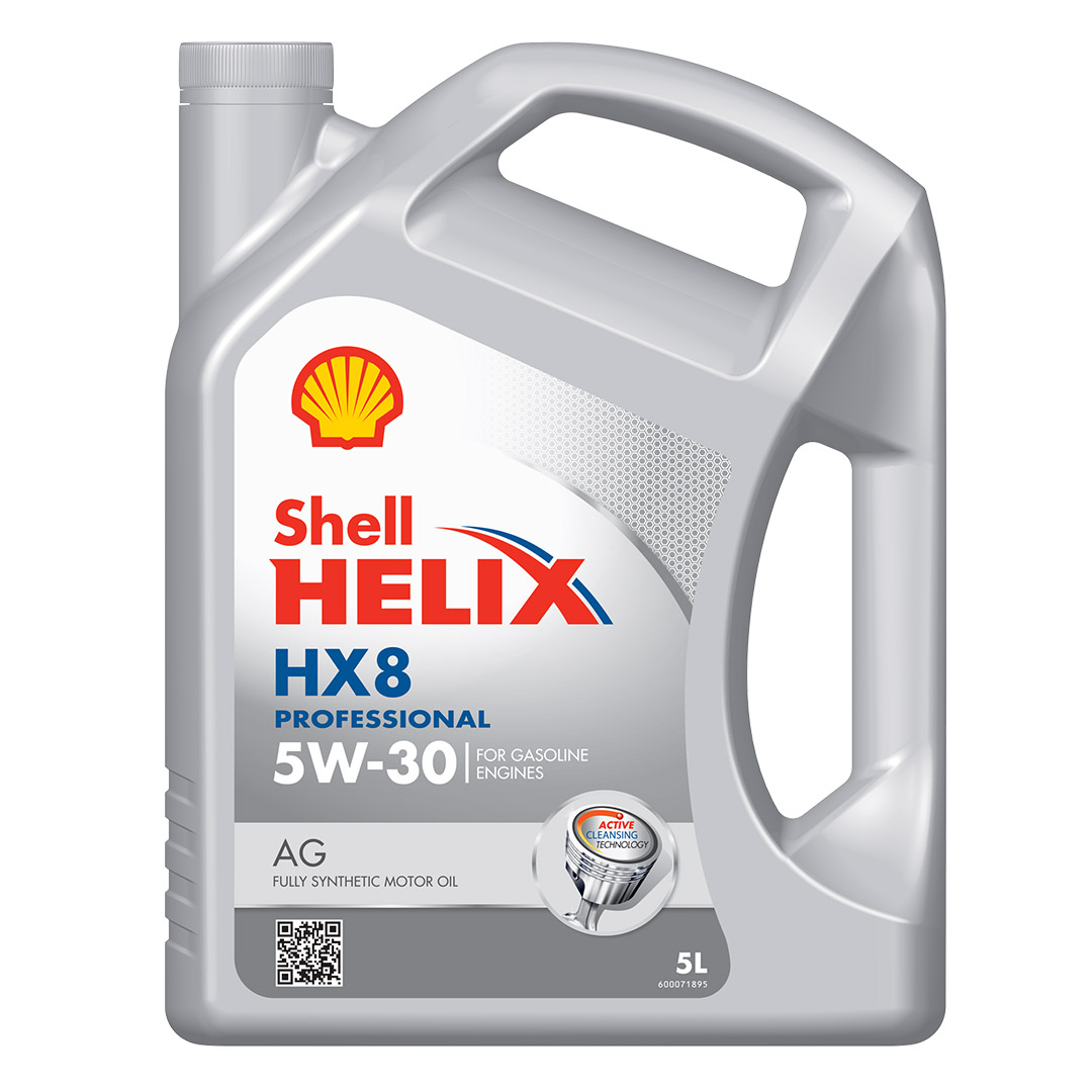 Moottoriöljy SHELL HELIX HX8 PROFESSIONAL AG 5W30 5L