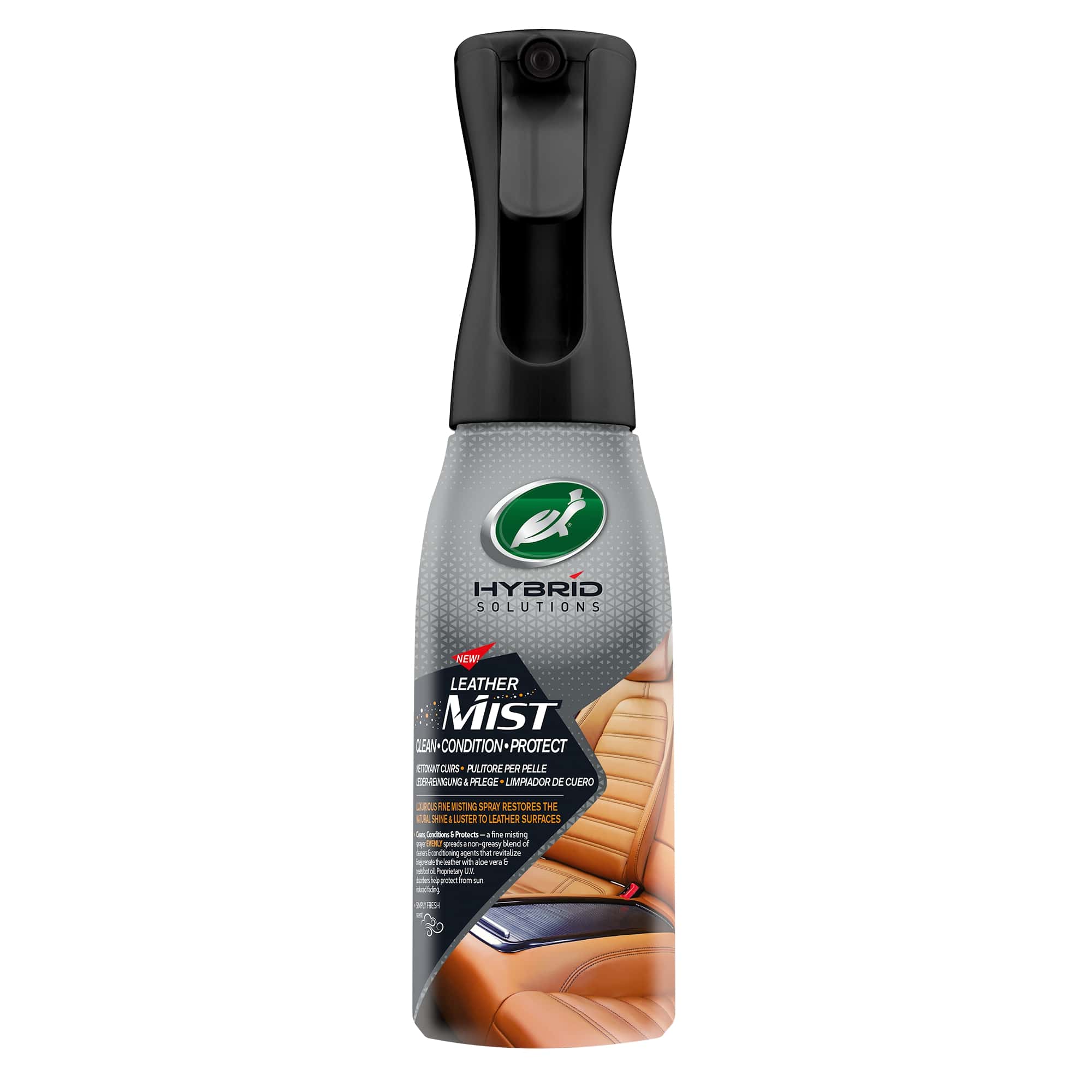 Läderrengöringsmedel TURTLE WAX Hybrid Solutions Leather Mist 591ml